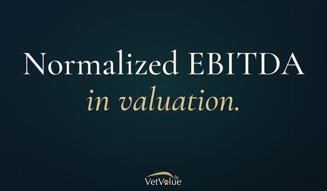 Normalized EBITDA in Veterinary Practice Valuation